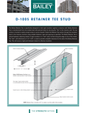 D-1005 Retainer Tee Stud - Thumb