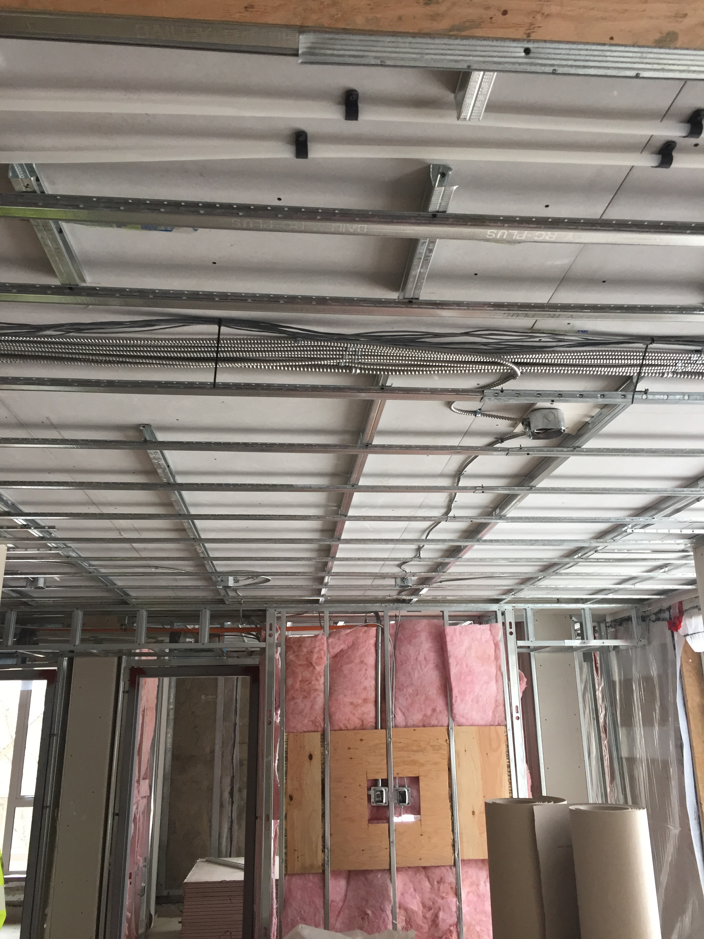 Ceiling using Resilient Channel and Platinum Plus